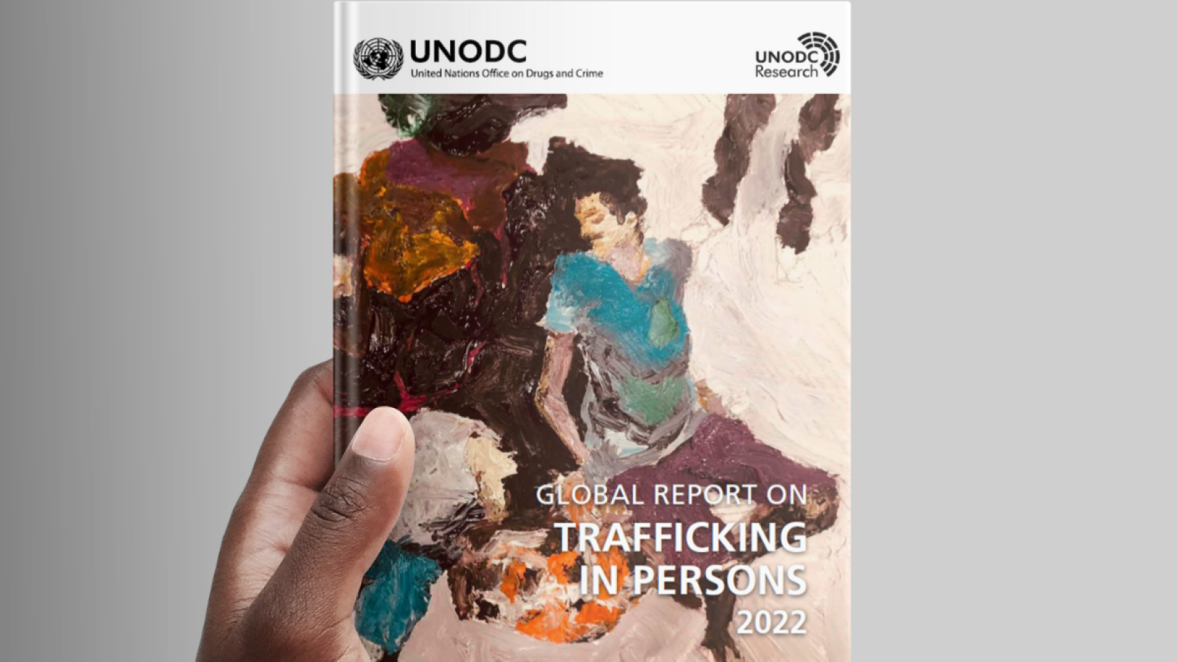 Portada del Reporte Global sobre Trata de Personas 2022