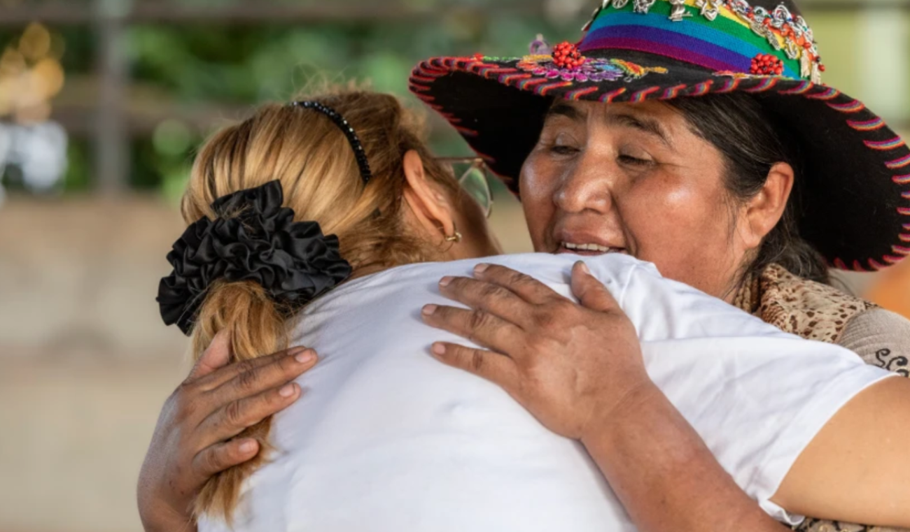 Lourdes Huanca Atencio es presidenta de la Federación Nacional de Mujeres Campesinas, Artesanas, Indígenas, Nativas y Asalariadas de Perú 