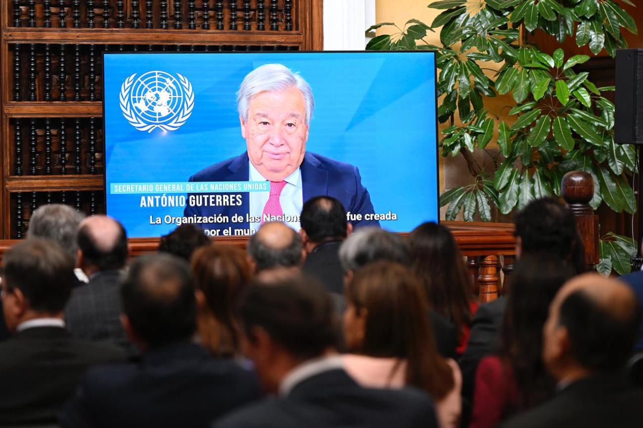 Celebración del 79 aniversario de la Carta de la ONU