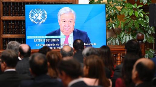 Celebración del 79 aniversario de la Carta de la ONU